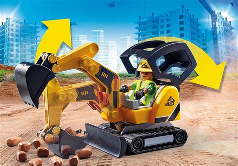 playmobil compact excavator|playmobil mini 70443.